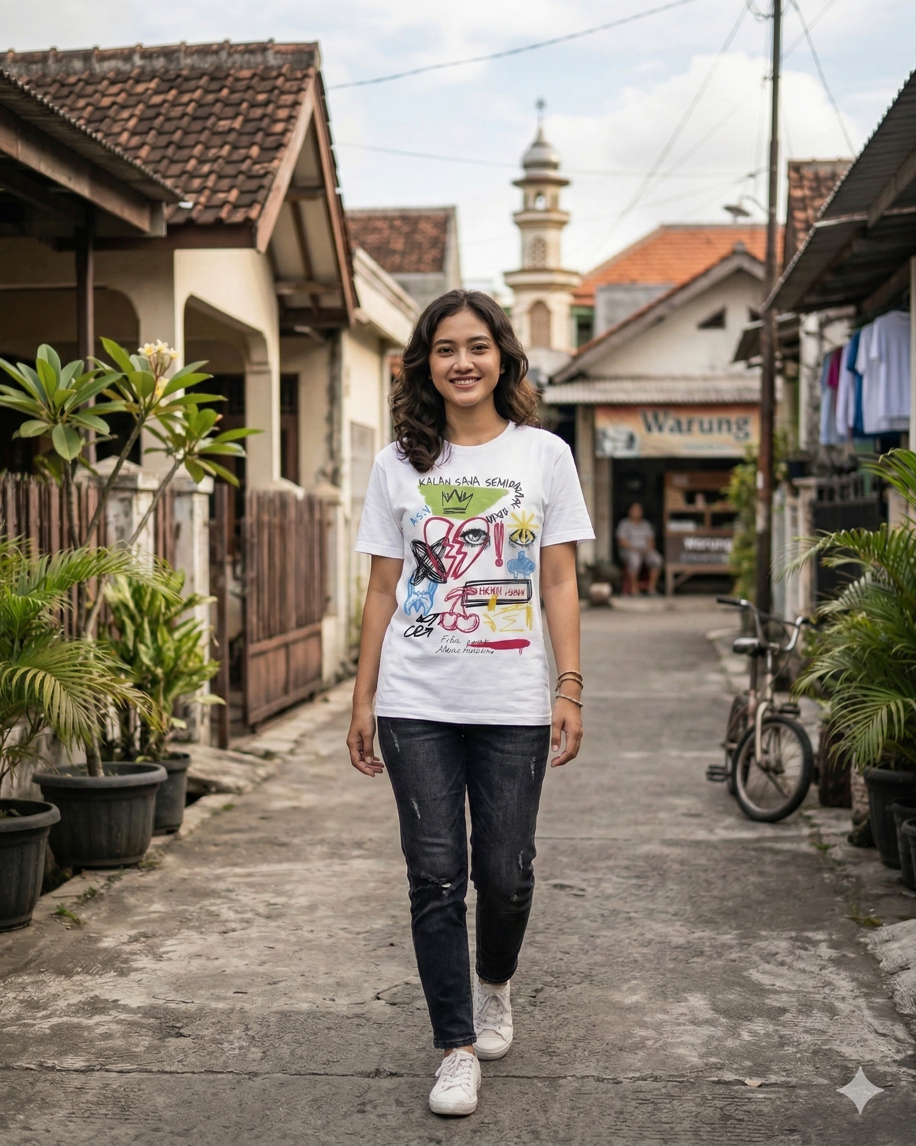Misvhiasv T-Shirt Kalau Saja Seandainya saja