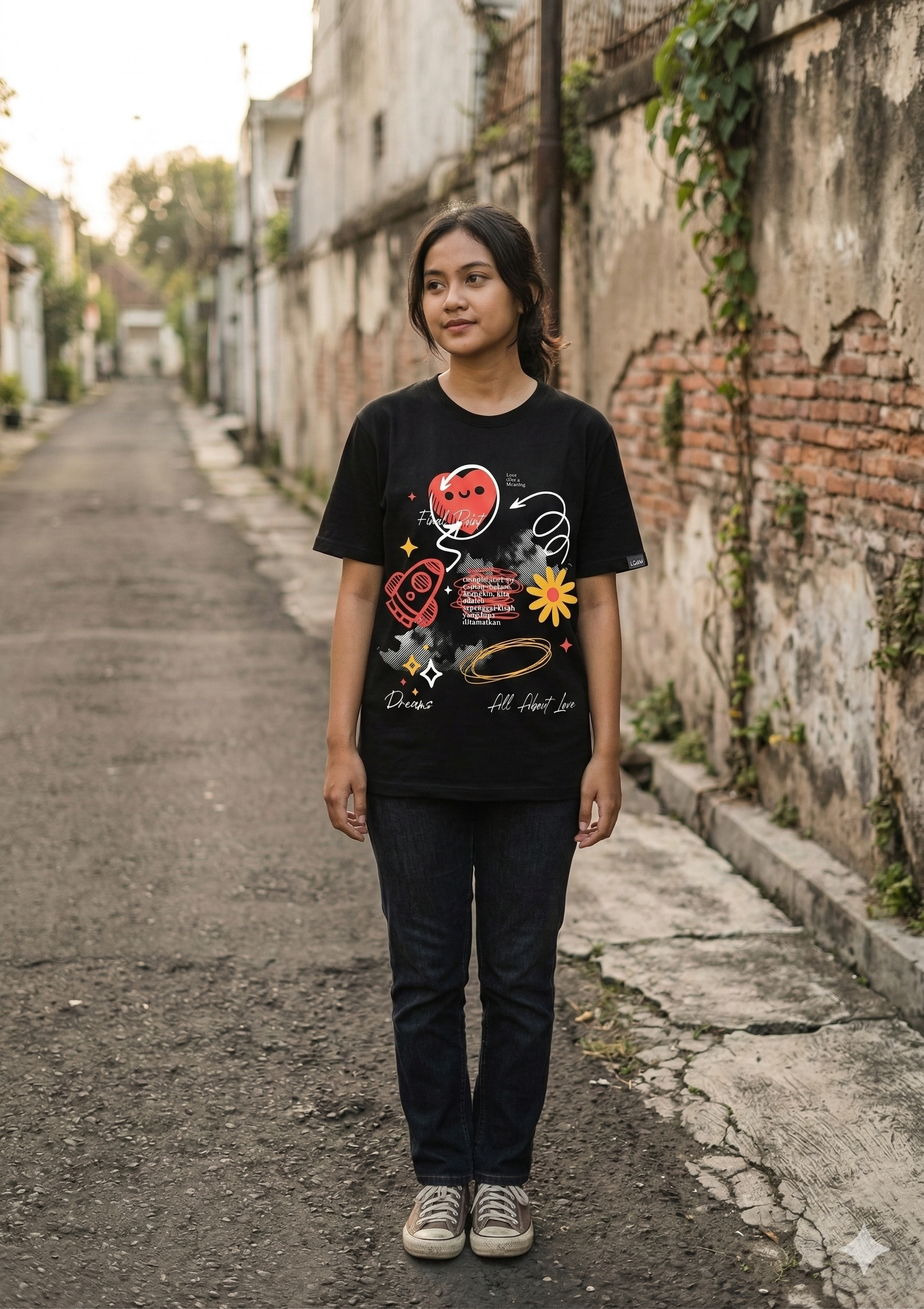 Misvhiasv T-Shirt Complicated Love