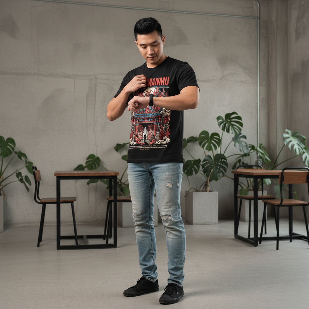 Misvhiasv T-Shirt Jaga Imanmu