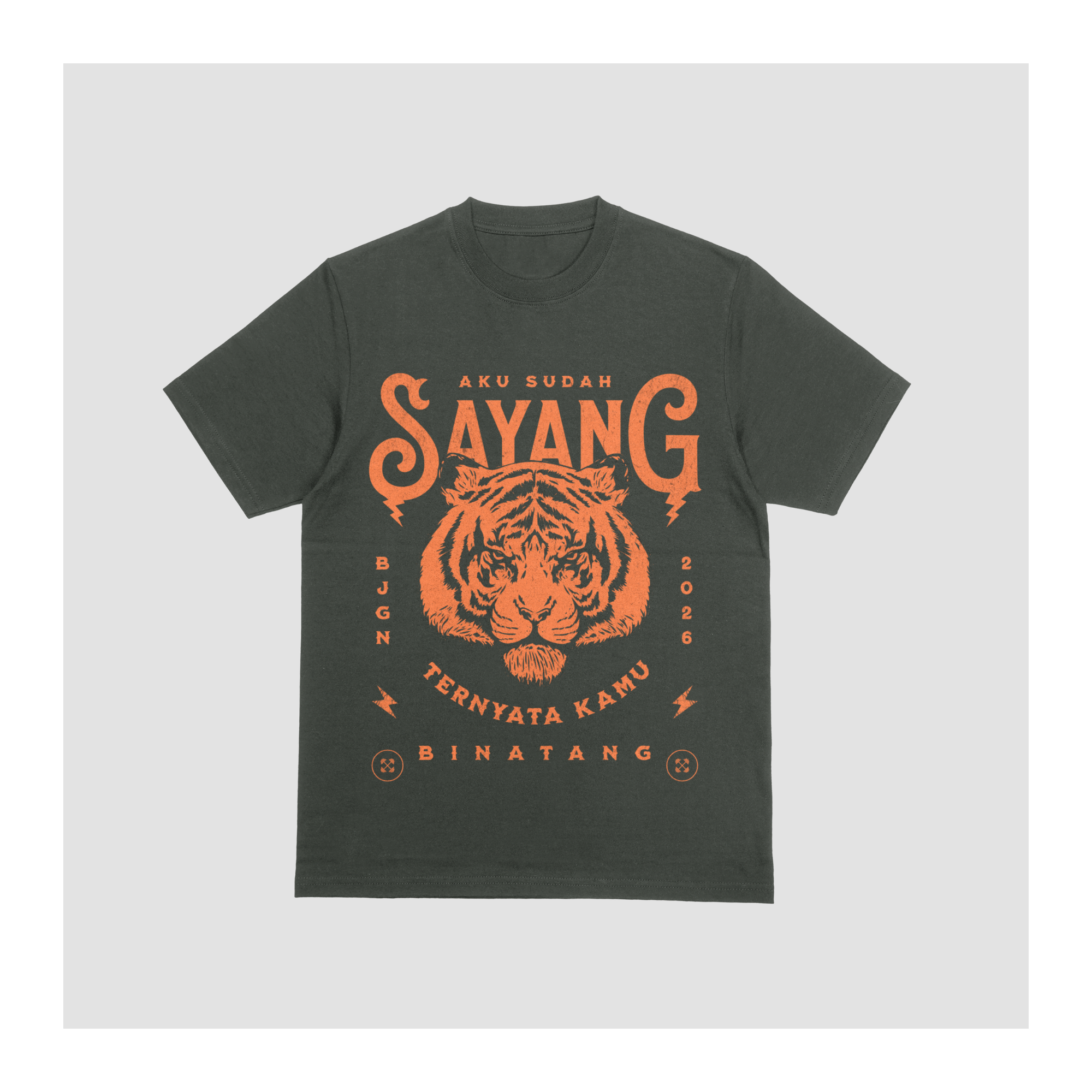 Misvhiasv T-Shirt Aku Sudah Sayang Ternyata Kamu Binatang