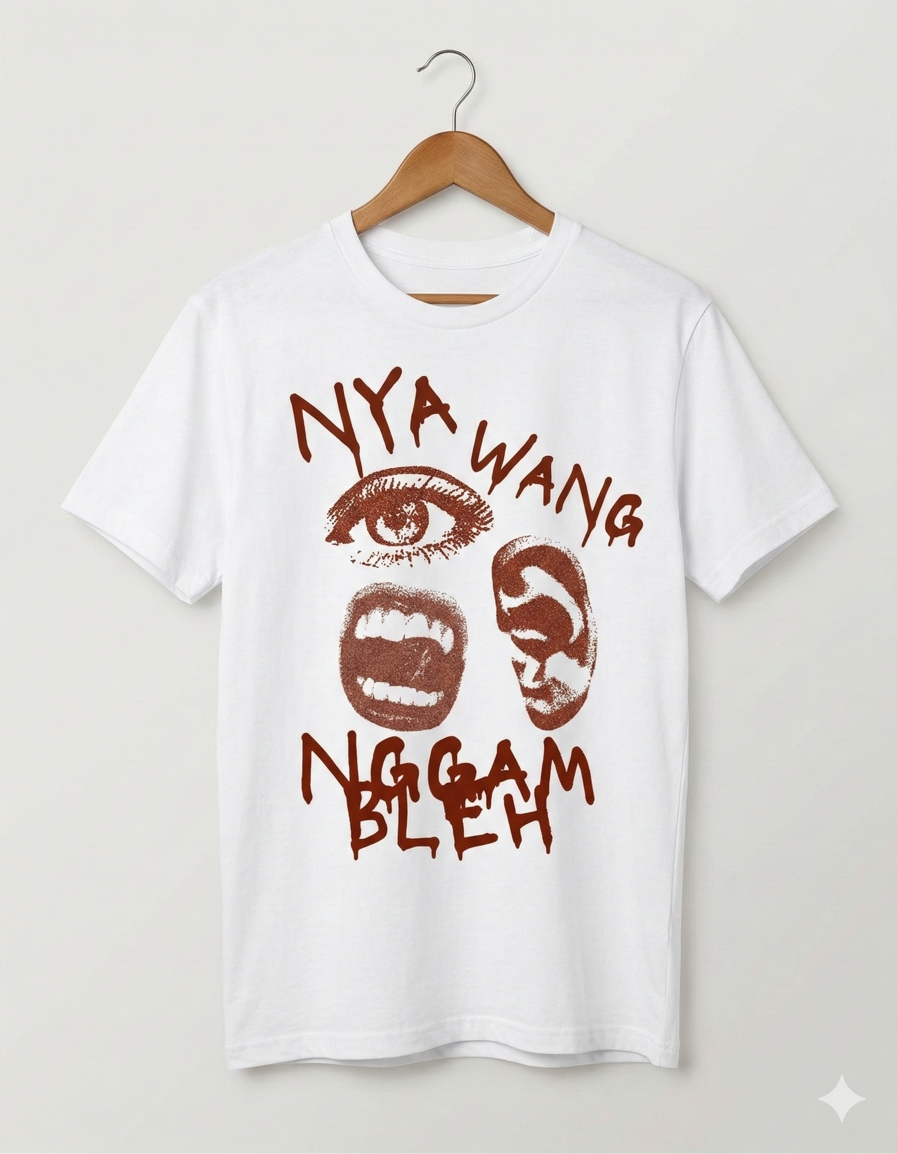 Misvhiasv T-Shirt Nyawang Nggambleh