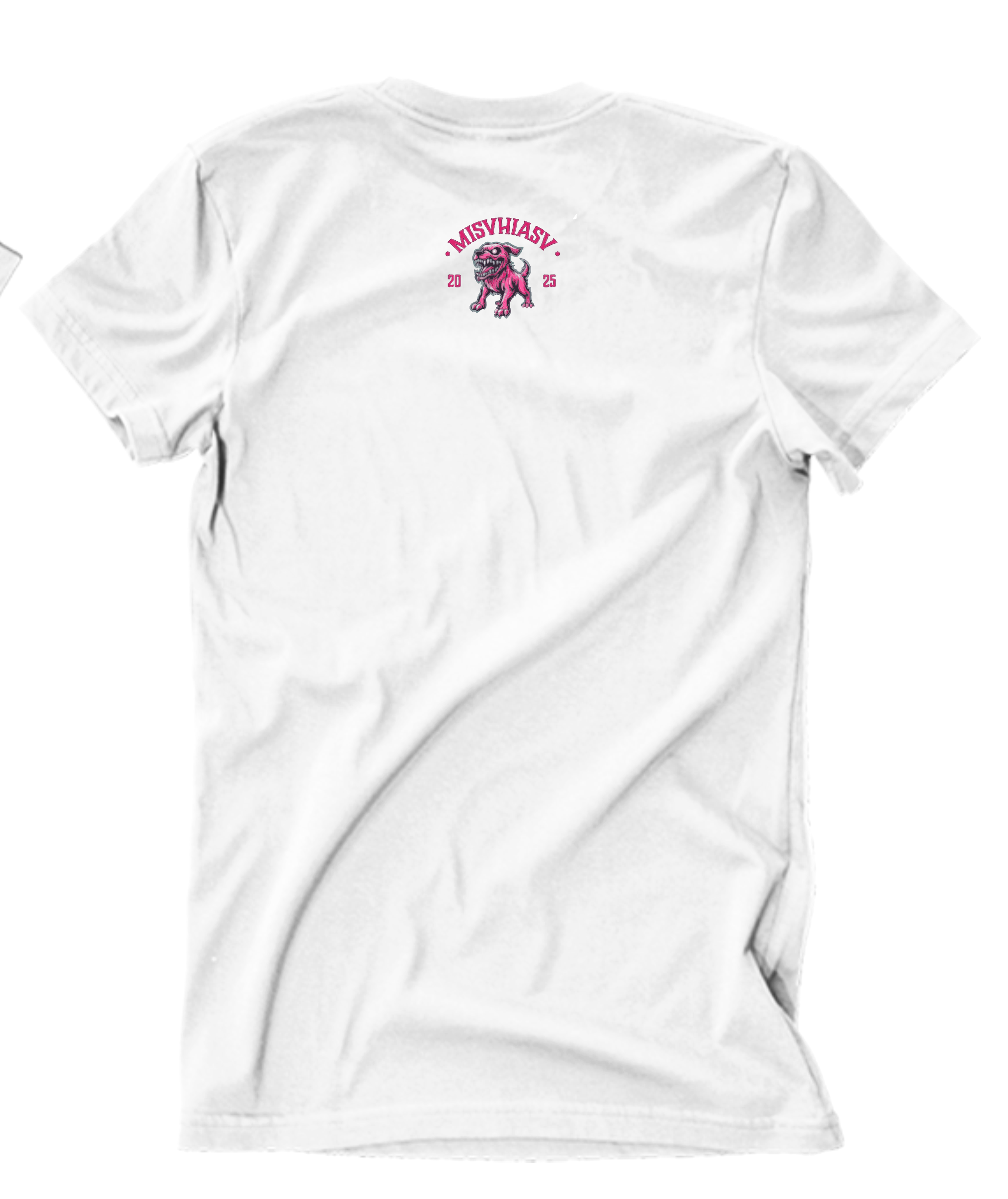 Misvhiasv T-Shirt Dilimpe Ko Mburi