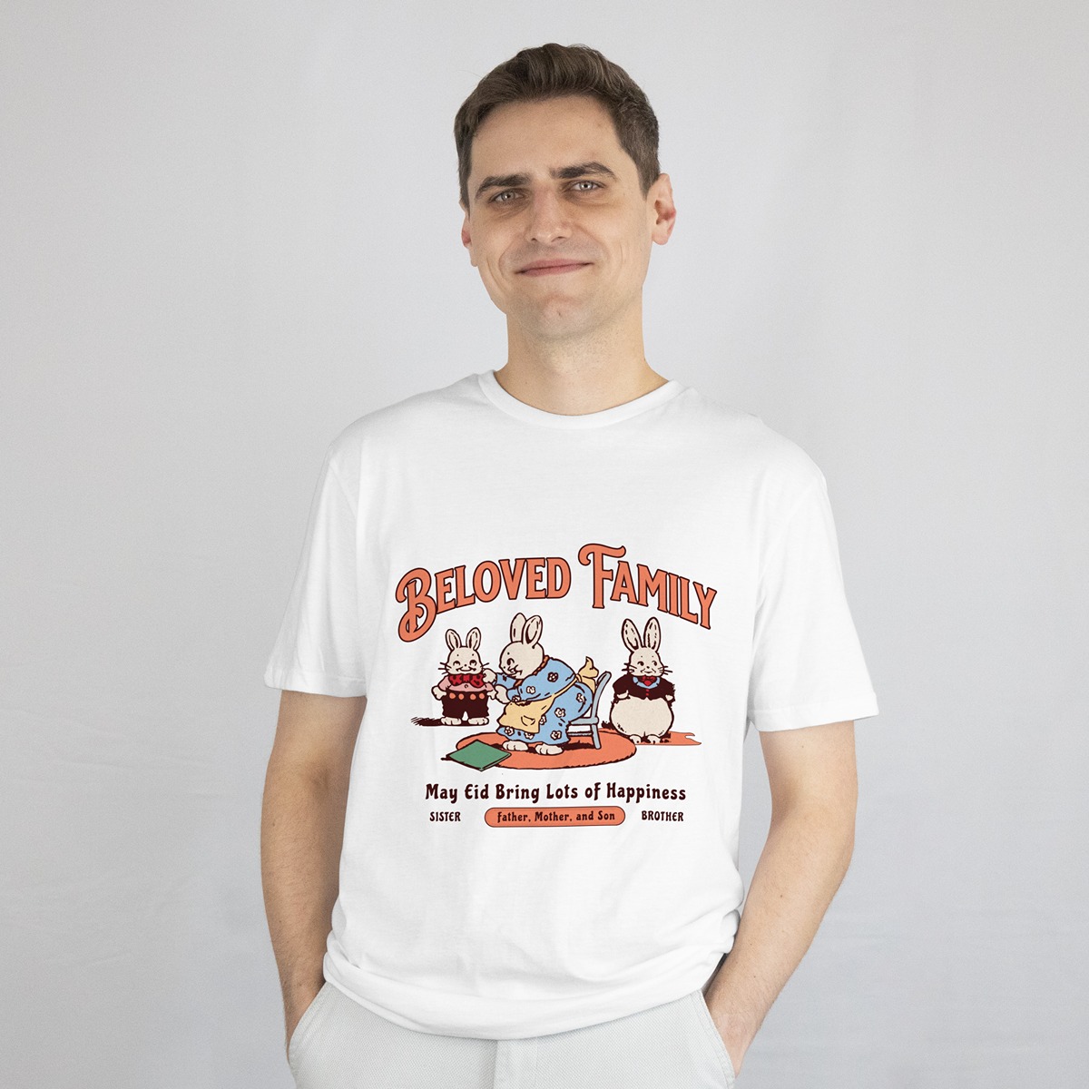 Misvhiasv T-Shirt Beloved Family